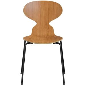 Fritz Hansen die Ameise Stuhl mit natürlichem Furnier schwarz   Kirsche Image