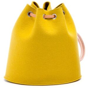Hey-Sign Tilda Rucksack mit Lederriemen natur 23 curry   klein (B 28cm, H 28cm, T 17cm) Image