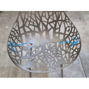 Fast Forest Outdoor Sessel - iron grey - Aussteller 22 eisengrau Image