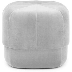 Normann Copenhagen Velour Hocker Ø 46cm   beige Image