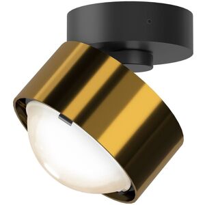 Top Light Avantgarde Puk! 80 Move LED Deckenleuchte messing gebürstet   Linse klar / Glas matt Image