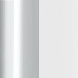 Top Light Puk Mini Floor Maxi Single Stehleuchte weiß matt-chrom   ohne Abdeckung (für Nachbestellungen)   Standard-Fassung Image