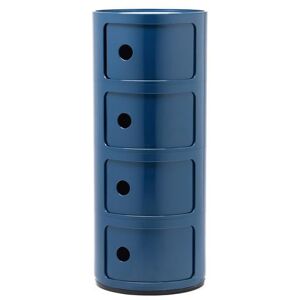 Kartell Componibili 4 Elemente Container blau Image