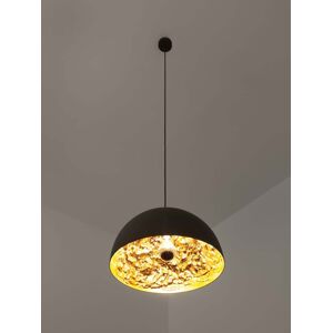 Catellani & Smith Stchu-Moon 02 230V Pendelleuchte Ø 100cm   außen schwarz / innen silber Image