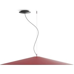 Luceplan Koinè Pendelleuchte Ø 110cm   matt red   extra-warmweiß (2700 K)   Dali Image