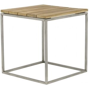Jan Kurtz Lux Hocker - 45x45, Teak natur - Lagerabverkauf natur Image