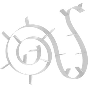 Kartell Bookworm Bücherregal 17 Buchstützen   Aluminium Image