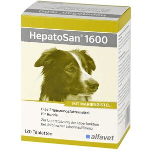 Hepatosan 1600 Tab.ergänzungsfutterm.f.hund/katze 120stk Image
