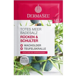 Dermasel Totes Meer Badesalz Rücken & Schulter 80g Image