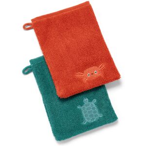 Tchibo - 2 Waschlappen - orange orange Nonfood https://www.eduscho.at/products/183056498585/2-waschlappen?article_id=125641512783 Image