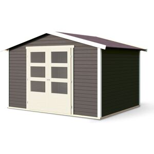 Tchibo Karibu Gerätehaus mit Doppelflügeltür - 246x246x209cm - grau - Holz / Fichtenholz / Glas grau Nonfood https://www.eduscho.at/products/121724398234/karibu-geraetehaus-mit-doppelfluegeltuer-19-mm-adamma?article_id=127521399876 Image