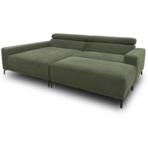 Tchibo - Domo Eck-Schlafsofa mit Hocker - 248x172x72cm - dunkelgrün - Polyester / Nylon / Holz dunkelgrün Nonfood https://www.eduscho.at/products/102508891395/domo-eck-schlafsofa-mit-hocker?article_id=184985998407 Image