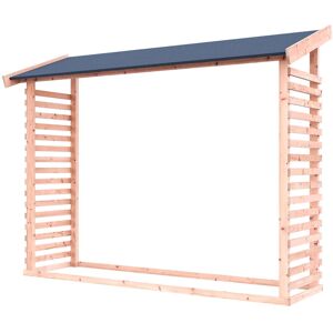 Tchibo Karibu Kaminholz-Unterstand - 226x60x184cm - naturfarben - Fichtenholz naturfarben Nonfood https://www.eduscho.at/products/136309109866/karibu-kaminholz-unterstand-18-mm-fichte?article_id=181510832225 Image