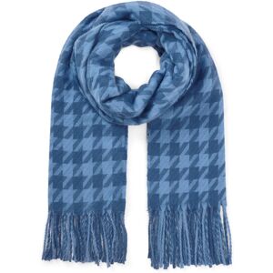 Tchibo - Webschal mit Hahnentritt-Jacquard - blau blau Nonfood https://www.eduscho.at/products/149657903178/webschal-mit-hahnentritt-jacquard?article_id=157938685588 Image