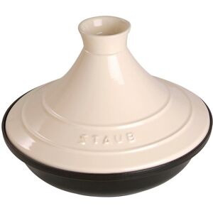 Tchibo Staub Gusseiesen-Tajine - schwarz schwarz Nonfood https://www.eduscho.at/products/111138190653/staub-gusseiesen-tajine-creme-28-cm?article_id=159846971822 Image