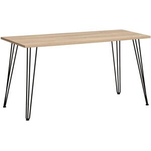Tchibo - Schreibtisch »Emmik« - 138x73,5x73,5cm - schwarz - Holz / Metall / Stahl schwarz Nonfood https://www.eduscho.at/products/128813146716/schreibtisch-emmik-weisseiche?article_id=117915123715 Image