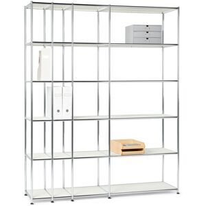 Tchibo - Offenes Regal Metall »Cn3« - 155x40x194,5cm - chrom - Stahl / Kunststoff / Kunststoff chrom Nonfood https://www.eduscho.at/products/112164697783/offenes-regal-metall-cn3?article_id=150786607622 Image