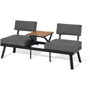 Tchibo - 2-in-1-Sofa-Liege mit hochklappbarem Mitteltisch - 185,5x70,5x78,5cm - schwarz - Aluminium / Polyester / Polypropylen schwarz Nonfood https://www.eduscho.at/products/105300767393/2-in-1-sofa-liege-mit-hochklappbarem-mitteltisch?article_id=1605710 Image