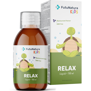 FutuNatura KIDS Flüssiges Nahrungsergänzungsmittel für Kinder zur Entspannung, 150 ml Image