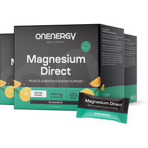 OnEnergy 3x Magnesium DIRECT 400 mg, zusammen 90 Beutel Image