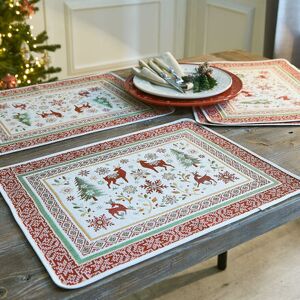 Hagen Grote Weihnachtliche Tischsets in schwerer Double-Jacquard-Qualität Image