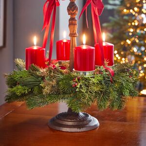 Hagen Grote Dauerhafter Tannen-Mischkranz zum Schmücken und Dekorieren Image