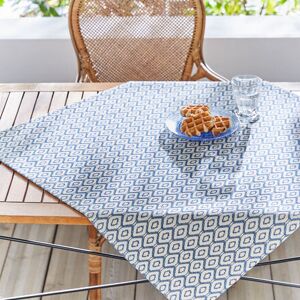 Hagen Grote Elegante Jacquard-Tischdecke im grafischen Stil Image