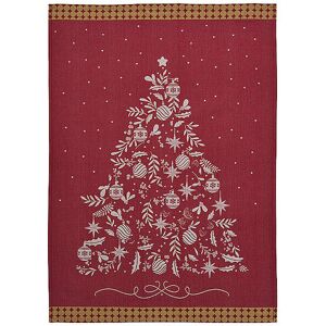 SANDER Weihnachts Geschirrtuch 50x70cm CHEF TREE Red SANDER Unisex rot EG Image