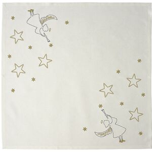 SANDER Weihnachts Mitteldecke 85x85cm STARDUST Ecru creme B Image
