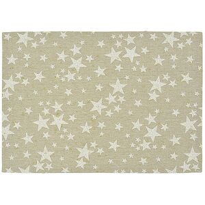 SANDER Weihnachts Tischset 35x50cm STELLE D'ORO hellbraun B Image