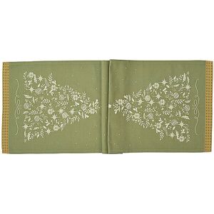 SANDER Weihnachts Tischläufer CHEF TREE 47x150cm Olive  olive B Image