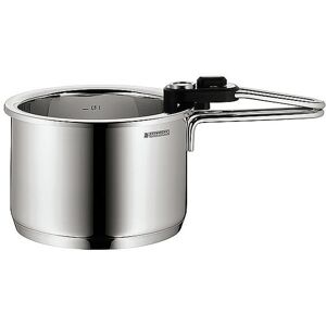 WMF Simmertopf mit Temperaturanzeige und Einsatz 18 cm silber B Image
