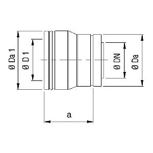 Bertrams Dw Erweiterungsstück 22ES200 Ø 200 mm, doppelwandig Image