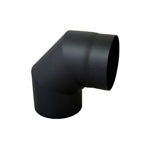 Bertrams Bogen 05SB90-120 90°, 3-tlg., Ø 120 x 2 mm, feststehend, ohne Tür, schwarz Image