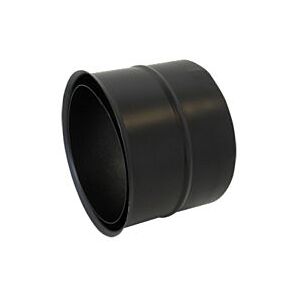 Bertrams ST-Pu Wandfutter 08WFD250 Ø 250 mm, doppelt, 0,8 mm, pulverbeschichtet, schwarz Image