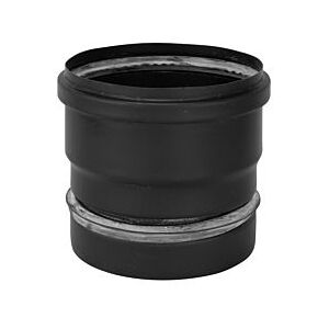 Bertrams Pelletino Ofenanschlussstück 10OAS100-100S 100 mm, zylindrisch, 100 x 0,6 mm, schwarz Image