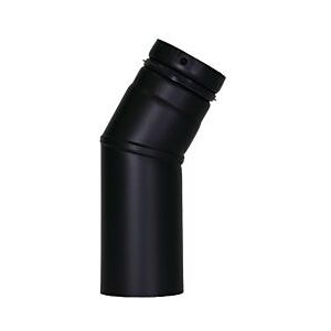 Bertrams Pelletino Bogen 10SB30-100M 30°, ohne Reinigungsöffnung, 100 x 0,6 mm, mattschwarz Image