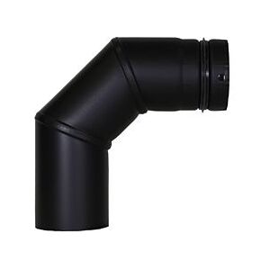 Bertrams Pelletino Bogen 10SBO90-100S 90°, ohne Reinigungsöffnung, 100 x 0,6 mm, schwarz Image