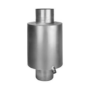 Bertrams Asde 15 Abgasschalldämpfer 16ASDE25-200 Ø 200 mm, mit Edelstahldämpfung 25 dB(A) Image