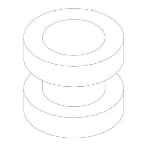 Bosch Ersatzteil TTNR: 7098846 7098846 Aufhängeringe für Gebläse Set (6x) Image