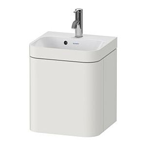 Duravit Happy D.2 Plus Möbelwaschtisch-Unterschrank HP4633O39390000 40x36cm, 1 Tür, Anschlag links, mit Hahnloch, nordic weiß seidenmatt Image