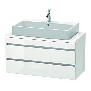 Duravit DuraStyle Waschtisch-Unterschrank DS530901616 100 x 47,8 cm, Eiche schwarz, für Konsole, 2 Schubkästen Image