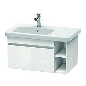 Duravit DuraStyle Waschtisch-Unterschrank DS639407918 73 x 44,8 cm, Becken links, nussbaum natur/weiß matt, 1 Auszug Image
