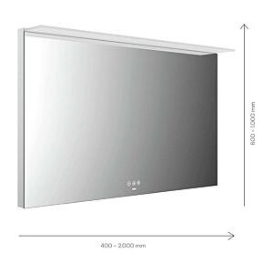 Emco Mi 200+ LED-Lichtspiegel 102190008000300 1900 x 800 mm, mit Acryl-Lichtsegel Image
