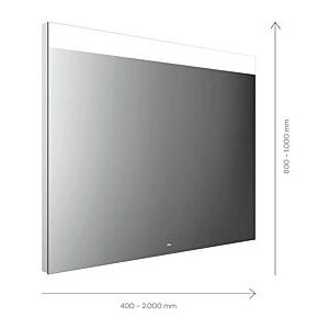 Emco Mi 250 LED-Lichtspiegel 107130008000100 1300 x 800 mm, mit durchgehendem breitem Lichtausschnitt oben Image