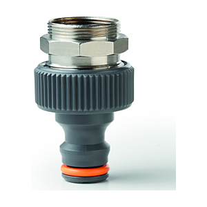 Ewuaqua Hahnstück 72065 zum Anschluss an Armaturen, mit Peristrahl-Adapter, Kunststoff Image