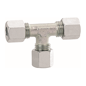 GOK T-Verschraubung 0771600 12 x 12 x 12 mm, Baureihe L, Schneidring Typ D Image