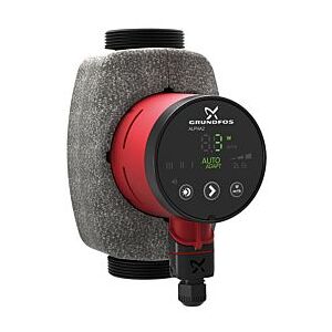 Grundfos Alpha 2 32-40 Hocheffizienzpumpe 99261735 180mm, 230V, 50Hz, 6H, D-A-CH, Modell 2017 Image