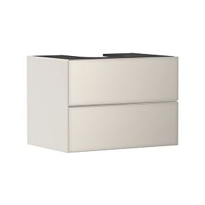 Hansgrohe Xevolos E Waschtischunterschrank 54188790 780x555x550mm, 2 Schubladen, sandbeige matt, sandbeige metallic Image