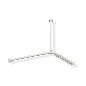 Hewi 801 Vorhangstange 801.34.126150 1500 x 1500 mm, 28 Vorhangringe, stahlblau Image